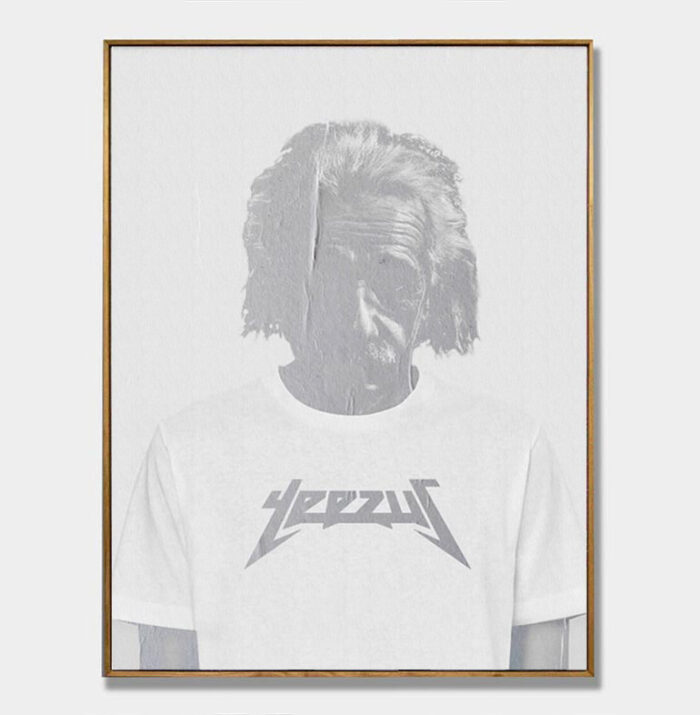 Albert einstein Mr bishop art. Yeezus